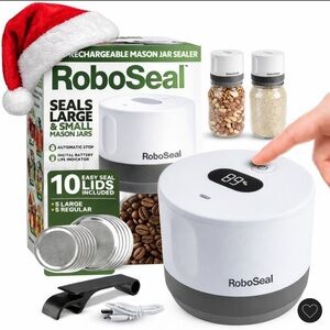 RoboSeal Rechargeable Mason Jar Sealer